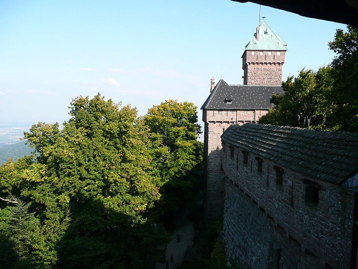 Замок Верхний Кенигсбург (Chateau du Haut-Koenigsbourg) 21251