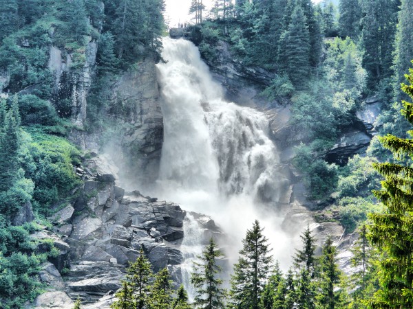 Достопримечательности Австрии - Криммльские водопады