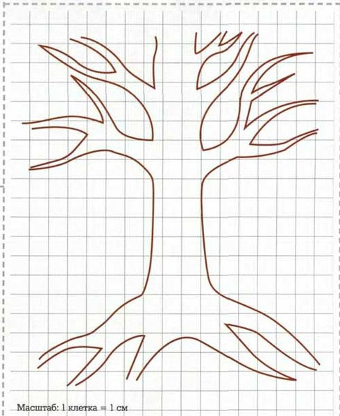 Шаблон Генеалогического Дерева В PSD