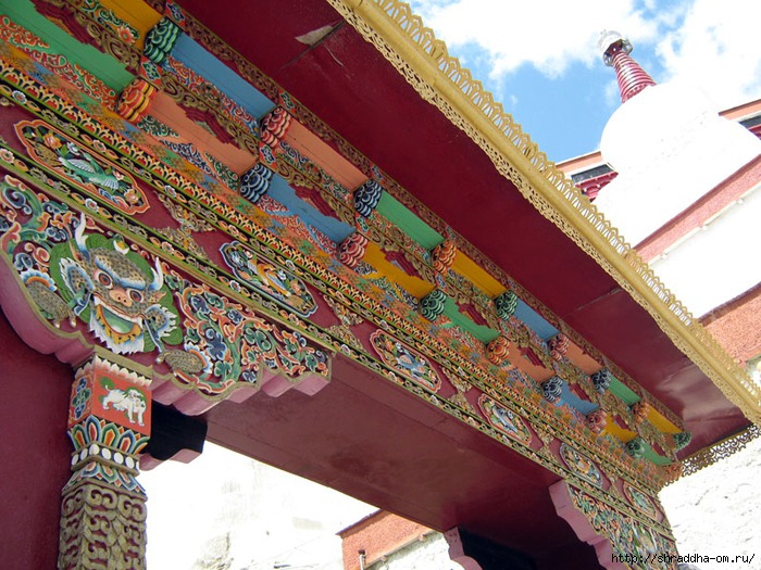 Индия, Ладакх, Лех, монастырь Thiksay, 7 (700x525, 316Kb)