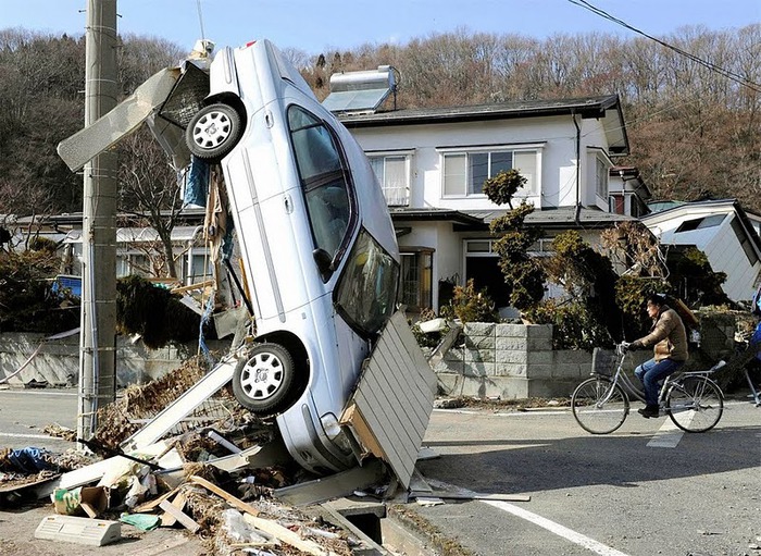На что похож Апокалипсис - землетрясение и цунами в японии 26865