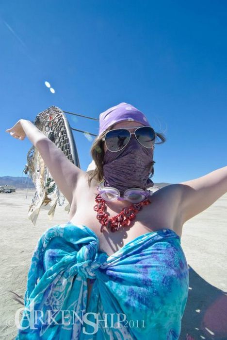 Профессиональные фото с фестиваля Burning Man 2011