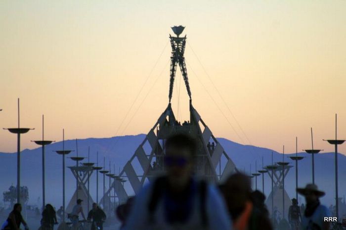 Профессиональные фото с фестиваля Burning Man 2011
