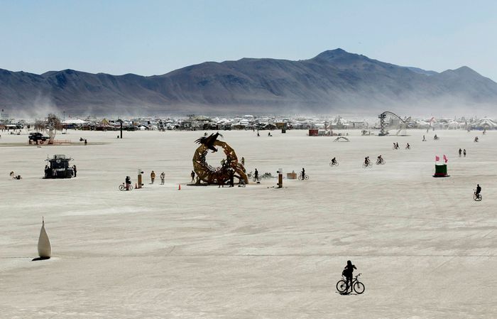 Профессиональные фото с фестиваля Burning Man 2011