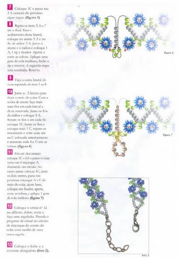 Цветочное ожерелье с подвеской