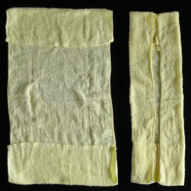 Собачка из полотенца в технике оригами (1)