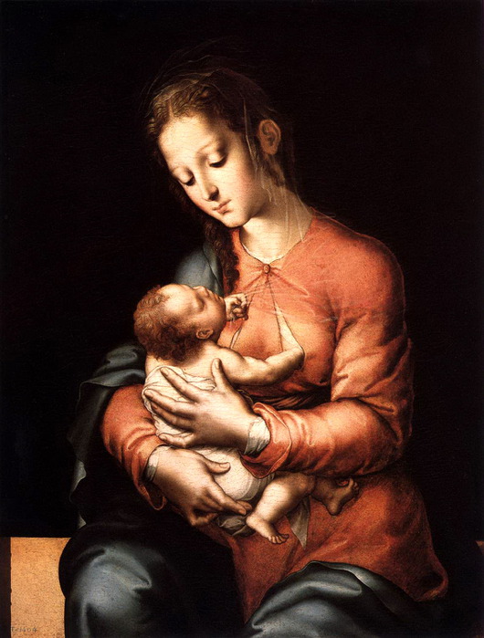 Богоматерь с Младенцем 1568 (530x700, 105Kb)
