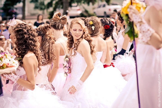 Одесский парад невест