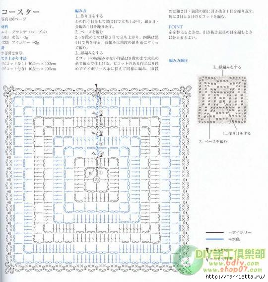 Вязание крючком. Уютные мелочи для дома (39) (540x567, 180Kb)