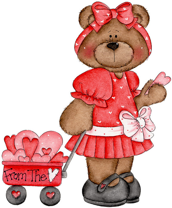 February Bear Girl (577x700, 170Kb)