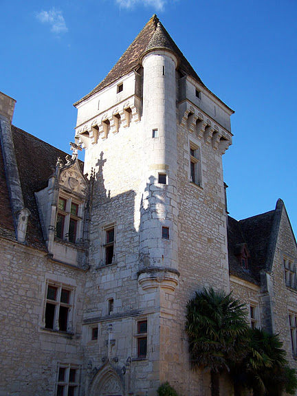 замок в Миланде (Chateau des Milandes). 66762