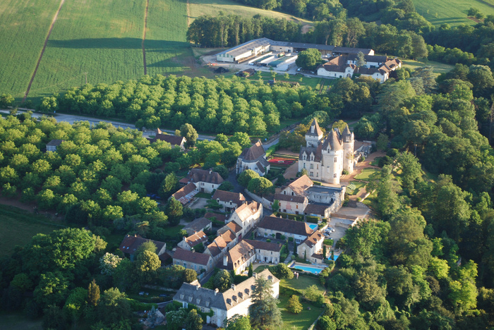 замок в Миланде (Chateau des Milandes). 52394