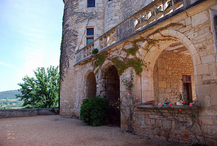 замок в Миланде (Chateau des Milandes). 40609