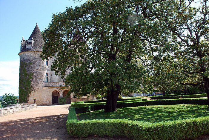 замок в Миланде (Chateau des Milandes). 32653