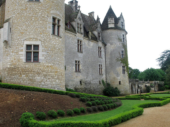 замок в Миланде (Chateau des Milandes). 89088