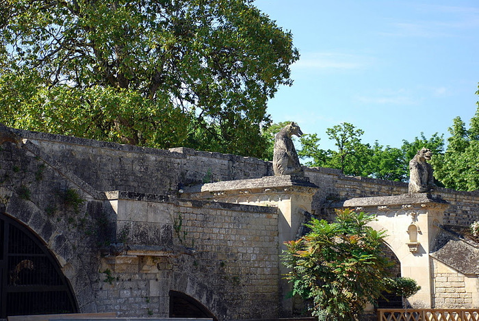 замок в Миланде (Chateau des Milandes). 70661