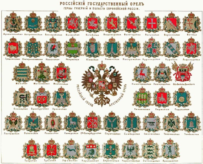 герб российской империи вектор