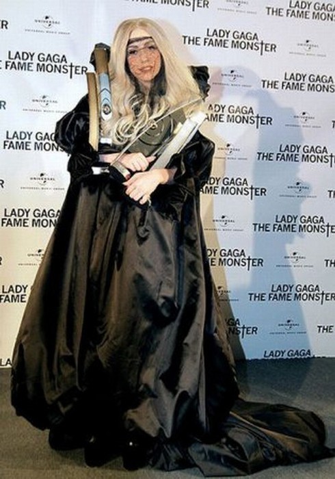 Lady Gaga. A George Vreeland Hill pin.