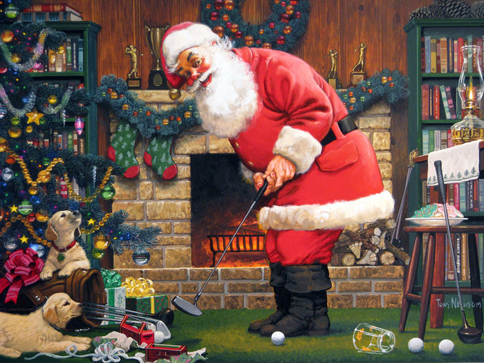 Santas-Putting-Practice (700x525,  195Kb)