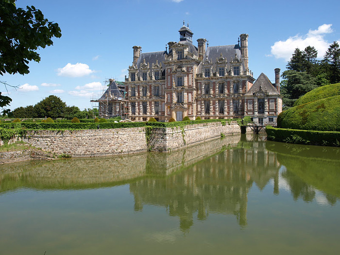 Шато Бомениль 17-го века - замок Людовика 13-го в Нормандии (1640 г.) 97268