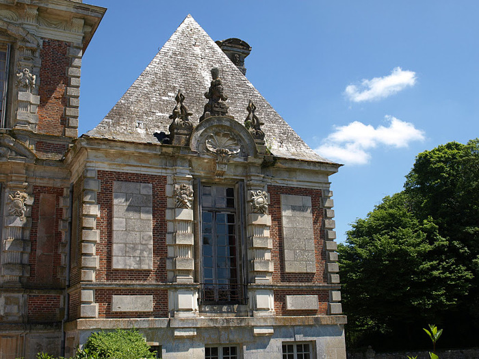 Шато Бомениль 17-го века - замок Людовика 13-го в Нормандии (1640 г.) 64270