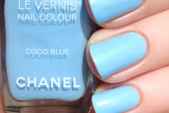 лак для ногтей chanel coco blue