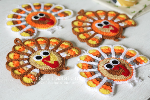 crochet-turkey-coaster-4 (588x392, 95Kb)