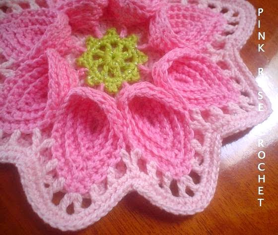 Pega Panelas - Crochet CallaLily Potholders - Pink Rose (560x474, 51Kb)