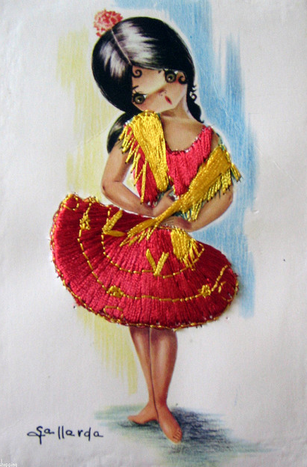 Spanish Gallarda Girl  Flickr - Photo Sharing! (435x662, 684Kb)