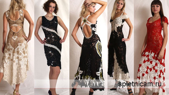 вязаные платья 2011, Вязание на заказ