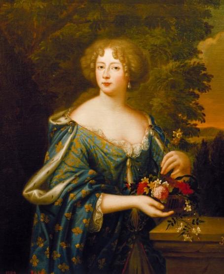 герцогиня Орлеанская Liselotte,_Duchess_of_Orléans_in_1675_by_Mignard (454x555, 36Kb)