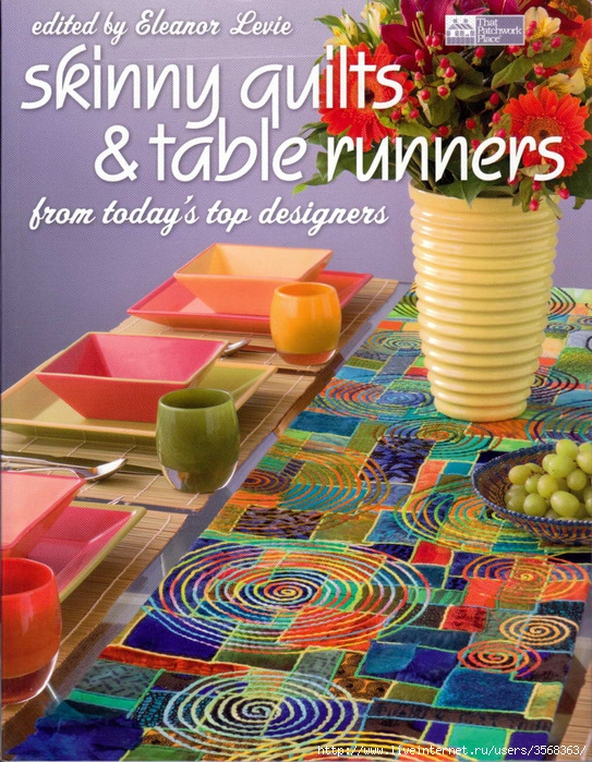 Skinny Quilts & Table Runners (543x700, 383Kb)