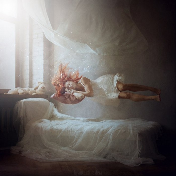 Разрушенная гравитация - левитация в работах фотохудожницы Анки Журавлевой