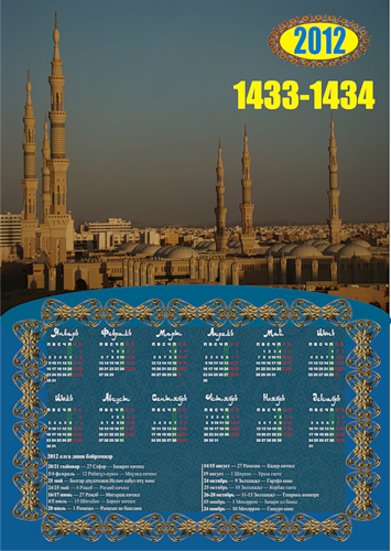 Различные календари и летосчисление других народов