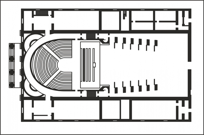 Александринский театр план зала