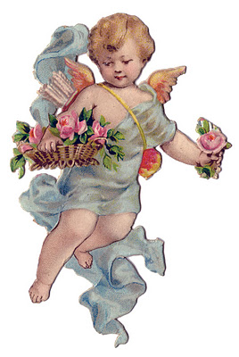 cherub vintage Image GraphicsFairyblue (268x400, 46Kb)