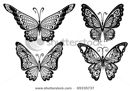 stock-vector-artistic-pattern-with-butterflies-suitable-for-a-tattoo-69335737 (450x316, 52Kb)