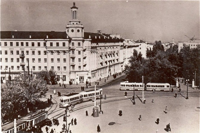 Врн 1950-70 площадь Лен. (670x447, 91Kb)