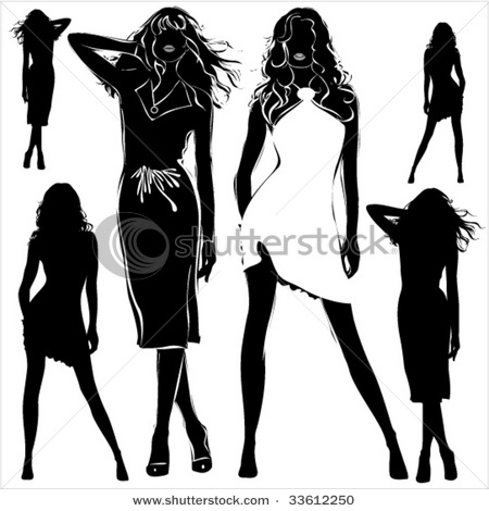 stock-vector-a-lot-of-vector-black-silhouettes-of-beautiful-womans-on-white-background-33612250 (450x470, 52Kb)