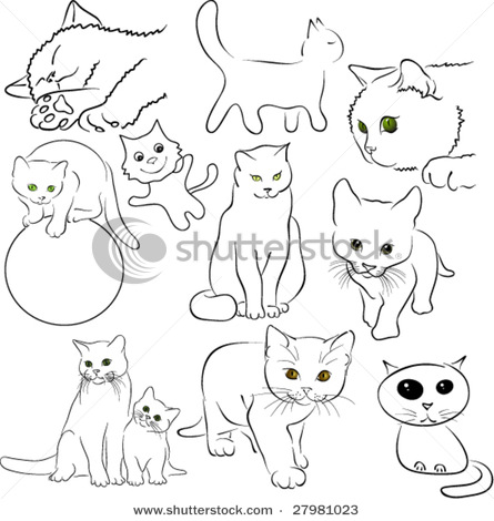 stock-vector-different-cats-and-kittens-27981023 (445x470, 59Kb)