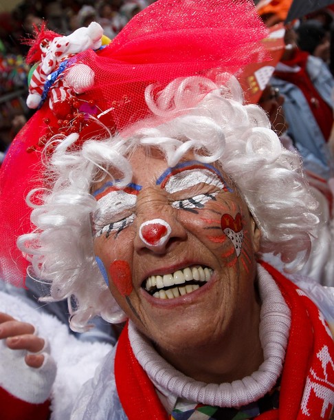 Карнавал женщин (Women's Carnival) в Кёльне, Германия, 16 февраля 2012 года