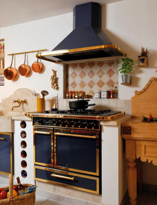 Французский стиль в интерьере кухни 4 (538x700, 359Kb)