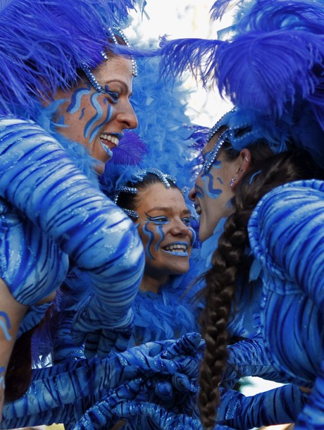 Традиционное карнавальное шествияе в Овар (Traditional carnival parade in Ovar), Португалия, 21 февраля 2012 года