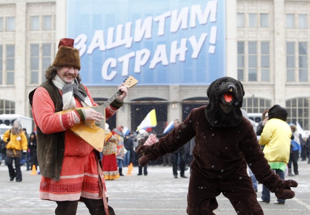 День защитника Отечества в Москве (Defender of the Fatherland Day in Moscow), 23 февраля 2012 года.