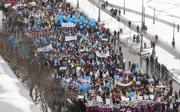 День защитника Отечества в Москве (Defender of the Fatherland Day in Moscow), 23 февраля 2012 года.