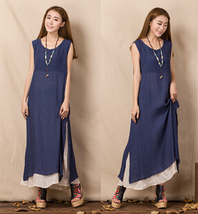 Summer-2015-Women-New-False-Two-pieces-Dress-Cotton-Linen-Sleeveless-Long-Dress-Vest-Retro-Designer (1) (286x309, 106Kb)