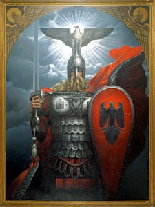 Россия - рыцарь с щитом (225x300, 23Kb)