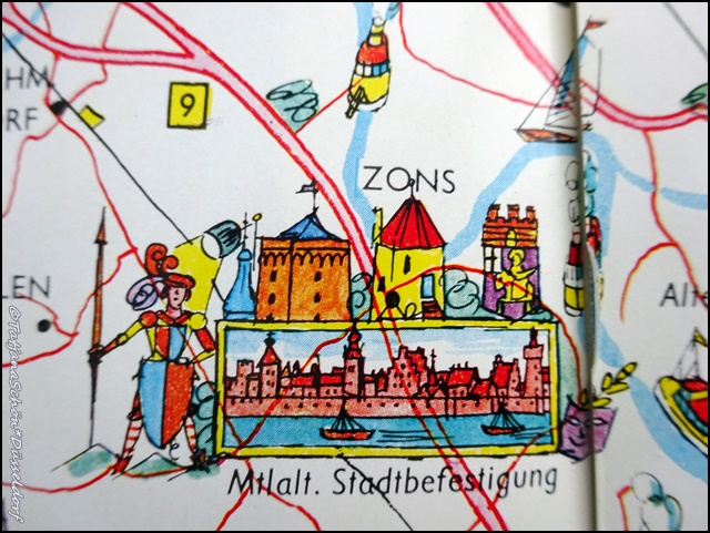 Карта моих маршрутов - Дюссельдорф и вокруг.
