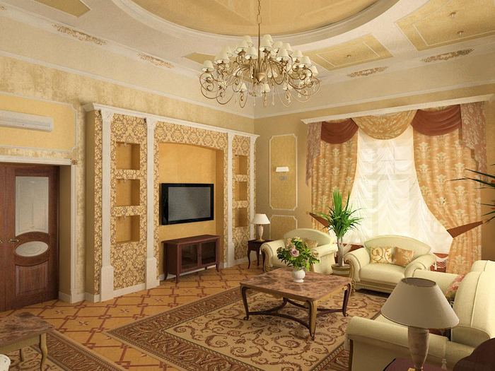 Современный дизайн гостиной комнаты18 (700x525, 416Kb)