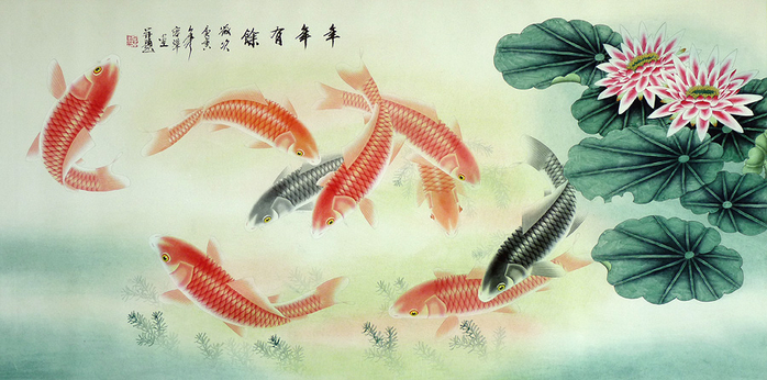 Картины Лу Dahua.57 (700x346, 303Kb)
